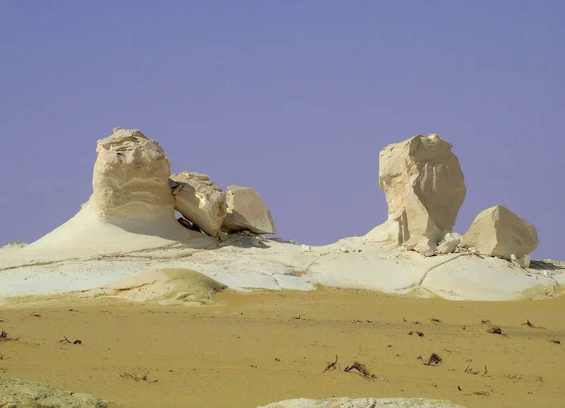 Bahareya egypte niletravel witte woestijn egypte